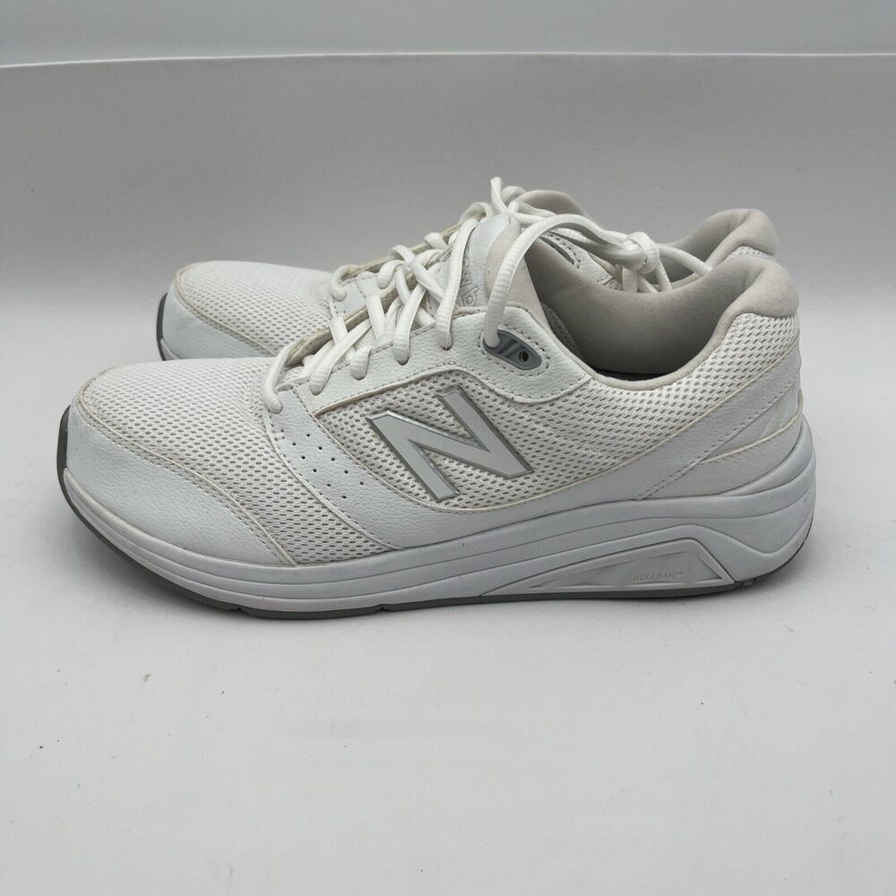 Preowned New Balance 928v2 Womens Size 10B White Athletic Running Walking Shoes